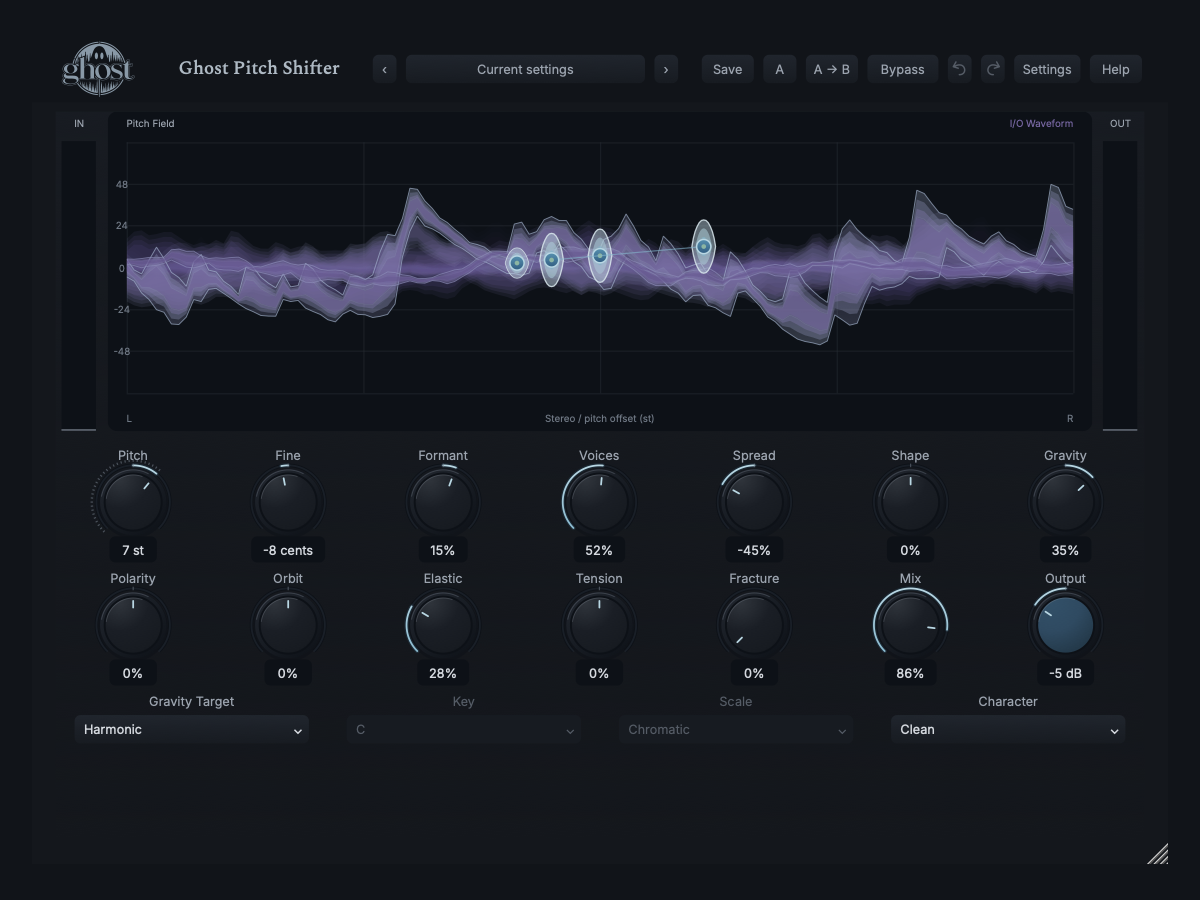 Ghost Pitch Shifter plugin